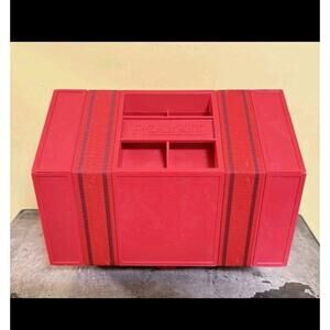 Rolykit S14 Red Organizer Roll Up Case Art Crafts Fishing Sewing Jewelry